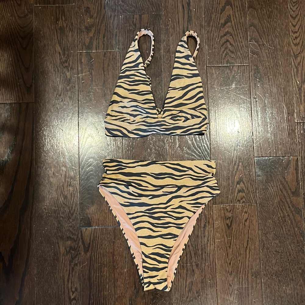 Aerie Animal Print Bikini Set